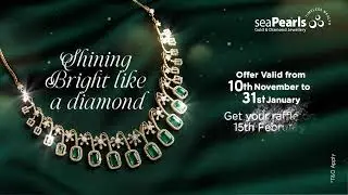Shining Bright like a Diamond. Sparkle with Sea Pearls Jewellery&rsquo;s exclusive Diamond & Polki Offers!