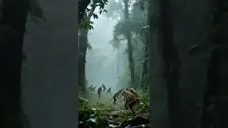 MONKEY !!! RAIN FOREST NATURE #rain #monkey #naturelovers #monyet #shorts #nature  #rainsounds