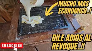 Dile ADIOS al REVOQUE. Esta NUEVA TECNICA LO CAMBIARÁ TODO, MUCHO MAS ECONOMICO