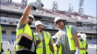 SDSU FOOTBALL: AZTECS GETS FIRST LOOK AT SNAPDRAGON STADIUM