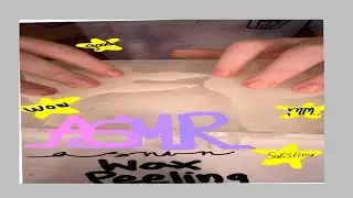 ASMR: WAX PEELING #shortsviral #shorts #trend #fyp #fypシ 