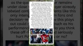 Diego Pavia Faces New Controversy After Bar Incident 📱⚠️
