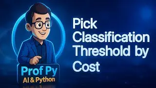 ML Classification Threshold Tuning: Pick by Cost