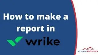How to make a report in the Wrike  | Guide to Creating and Visualizing Reports - Software Horsepower