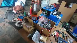Bench Testing the whole 48v LifePo4 battery, BMS, MPPT, Panels and the Epropulsion Navy6