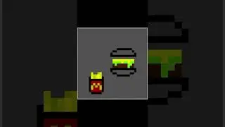🍔🍟 #painting #burger #pixelart #pixel #pixelpainting