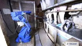 Робот для обработки сосков после доения DeLaval TSR + PR2100
