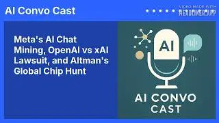 Meta's AI Chat Mining, OpenAI vs xAI Lawsuit, and Altman's Global Chip Hunt | AI Convo Cast