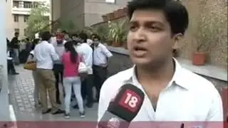 Media coverage of Protest at ICSI Lodhi road New Delhi must watch