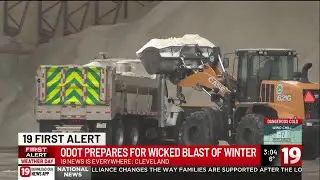 ODOT getting ready for major winter storm in Northeast Ohio