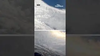 &lsquo;Stadium effect&rsquo; captured in eye of Hurricane Melissa
