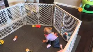 Seeing Daddy after a long trip away!