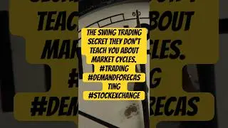 THE Swing Trading Secret They DON'T Teach You About Market Cycles. #trading #demandforecasting