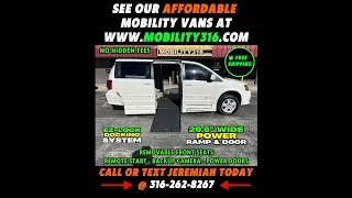LOW MILES. SUPER CLEAN. $29,995. Side Entry Wheelchair Van + FREE SHIPPING! #4509