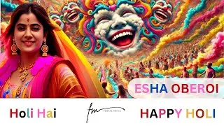 🎨✨ Holi Hai, Holi Hai! 🎶 | Esha Oberoi | Furtal Music | Raj Furtal | The Bangalore Studio 🌈🎉