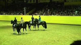 Olof rider Ludde p&aring; Flyingedagarna 2011