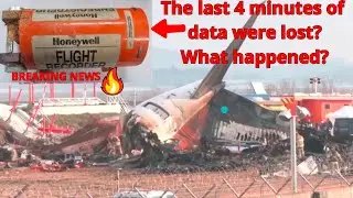 BLACK BOXES of South Kore plane Crash fail to record what happened
