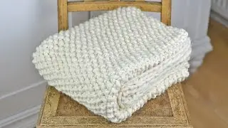 Wolldecke/Plaid/Blanket stricken - Vorstellung eines Strickkit  von 