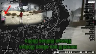 [GTA V Tutorial] Grand Senora Desert Vehicle Cargo Car Location