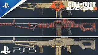 Guide to BO6 Camos & Weapon Mods | 4K | PS5 | Call of Duty: Black Ops 6 #callofduty #camos