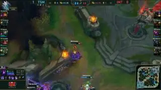 Tsm vs Imt - Doublelift 10th Penta kill!