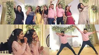 ചെക്കന്മാരുടെ ഡാൻസ് കണ്ട് കണ്ണ് തള്ളി ഡാൻസർന്മാരായ ഇരട്ട വധുമാർ | Sandeep and Sanoop Dance