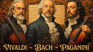 Vivaldi, Bach and Paganini 🎼 | Most Peaceful Classical Masterpieces