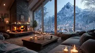 Winter Nightfall Piano Ambience | Gentle Keys for Restful Sleep, Calm Thoughts & Peaceful Study
