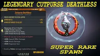 BL3 - RARE SPAWN - CUTPURSE DEATHLESS