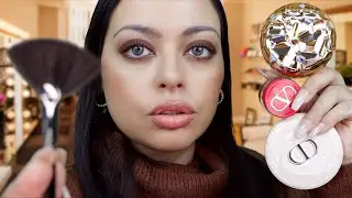 ASMR| New Year's Glam High End Makeover| Makeup Artist PERSONAL ATTENTION