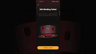 SIM Binding failed problem||100% working solution 2 minutes