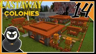 University In Minecraft Castaway Colonies - Ep14