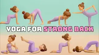 Yoga for Strong Back | Improve Posture, Build Strength | For Kids 🧘&zwj;♀️