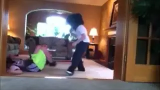 Epic Ninja Battles Mr. Gorilla vs. Darth Vader