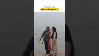 Krushal Ahuja and Radhika for bindi serial offscreen #krushalahuja #radhikamuthukumar #colorstv