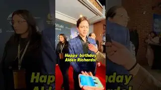 My interview with Alden in LA #philippines #filipino #pinoy #aldenrichards #kathden #pinoyabroad