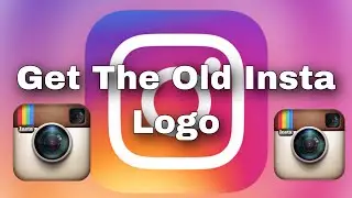 HOW TO GET THE OLD INSTAGRAM LOGO | NO SHOETCUTS