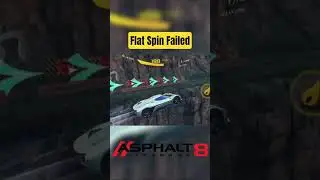 Flat Spin Failed #asphalt8 #asphalt8airborne #ytshorts