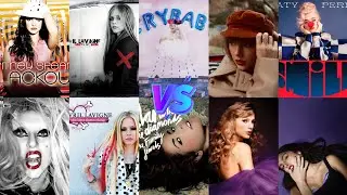 Blackout vs BTW vs UMS vs TBDT vs Cry Baby vs The Family Jewels vs Red vs Speak Now vs Smile vs Guts
