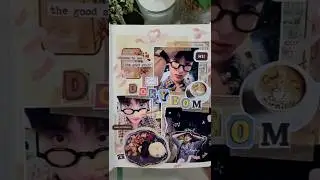 Scrapbooking | Seventeen Dokyeom (DK) 🥰🤩 | Journaling #shorts #scrapbook #dokyeom