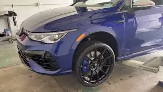 2022 Vw Golf R Mk8 Neuspeed 20x9 wheels performance upgrade over stock set up review