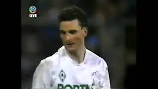 Werder Bremen vs  Club Brugge partido completo Cup Winners' Cup 1991 1992