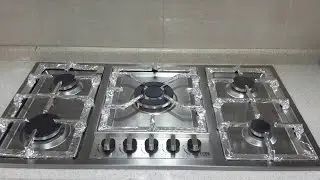 تغليف شبكة الطباخ بورق الالمنيوم  والحفاظ على نظافتها #نظافة_الطباخ