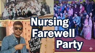 Nursing Farewell Party 2025 🎉 #minivlog #vlog #collegelife