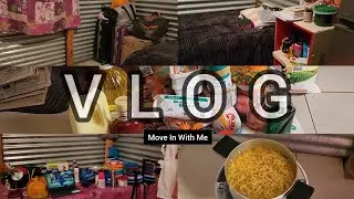 Unpacking | New Town | New Home | Grocery Haul | Meal Prep | #vlog 