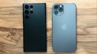 Samsung Galaxy S22 Ultra vs iPhone 12 Pro Max