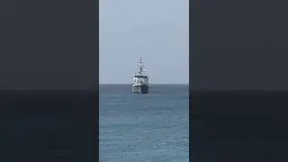Un gigante en el mar #Caribe: barco #navegando en las aguas infinitas de #SanAndr&eacute;s #capitravel