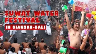 Suwat Water Festival in Gianyar, Bali!