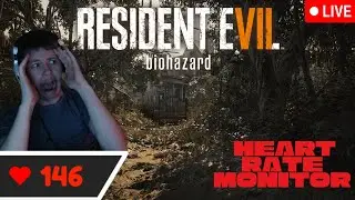 MY BIGGEST FEAR IS HERE * RESIDENT EVIL 7 BIOHAZZARD ft. HEAR RATE MONITOR.
