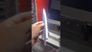 CNC four-axis double-sided knife sharpening machine. #machine #cncgrindingmachine